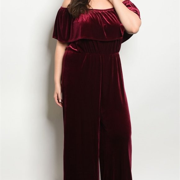 Pants - Beautiful Velvet Jumpsuit